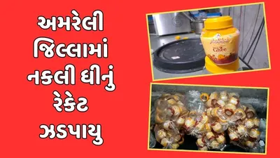 અમરેલીના પીપળવામાં નકલી ઘીની ફેક્ટરી ઝડપાઈ