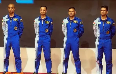 મિશન ગગનયાન  ભારતના આ ચાર અવકાશયાત્રીઓ અવકાશમાં જશે  pm મોદીએ નામોની જાહેરાત કરી