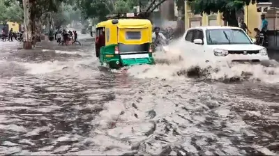 ગુજરાત ઉપર મેઘરાજા ઓળઘોળ  સાર્વત્રિક વરસાદ